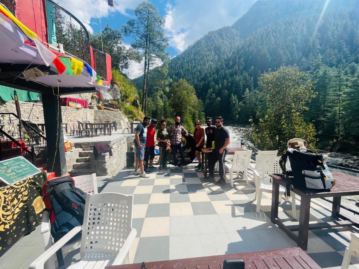Shanti Cafe & Hostels Kasol Exteriér fotografie